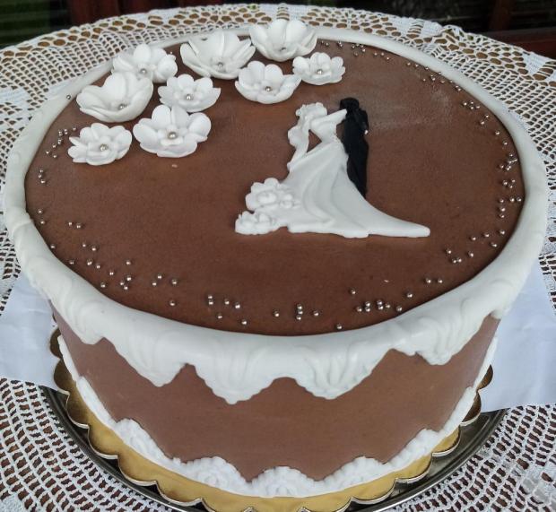 Na svadbu ako dar , torta, Svadobné torty, mariduka, 1