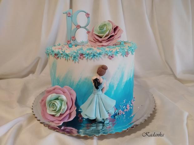 Balerínka, torta, Torty pre dievčatá, Kadanka, 1