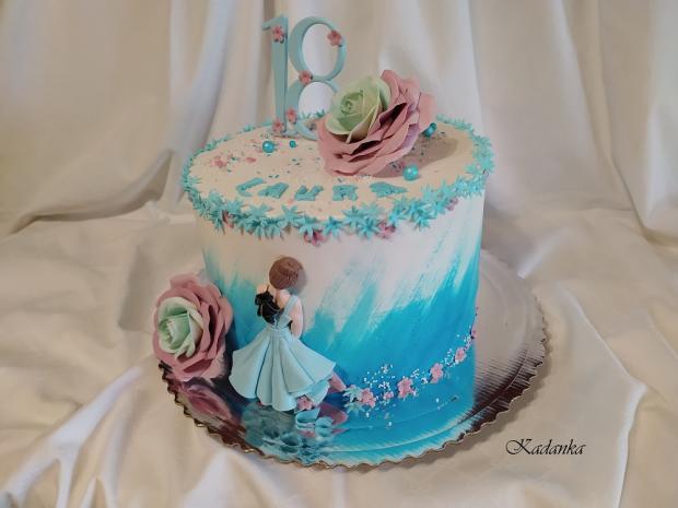 Balerínka, torta, Torty pre dievčatá, Kadanka, 2