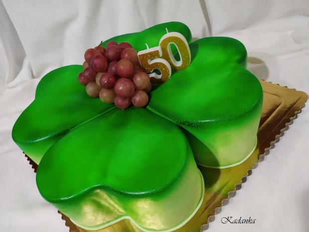Štvorlístok k výročiu, torta, Narodeninové torty, Kadanka, 2