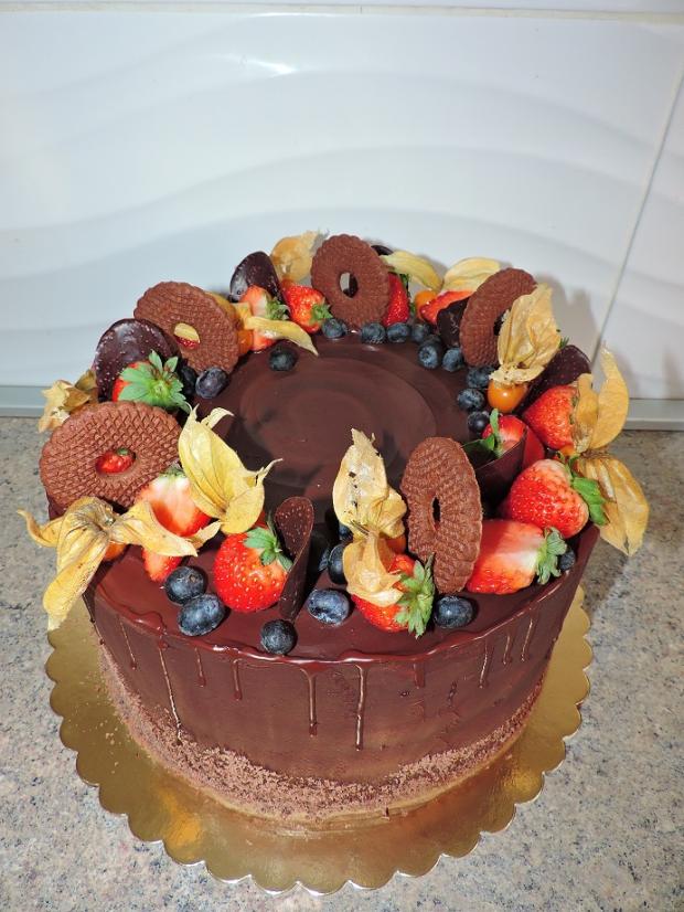 čoko ovo, torta, Narodeninové torty, Obertová Mária, 1