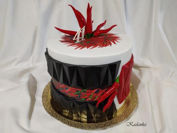 Feferony? Feferónky? Pre pestovateľa a milovníka feferónov dezertík, torta, Narodeninové torty, Kadanka, 2