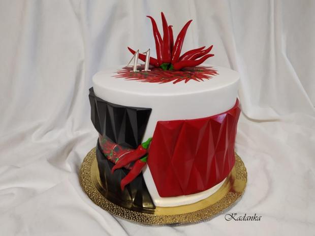 Feferony? Feferónky? Pre pestovateľa a milovníka feferónov dezertík, torta, Narodeninové torty, Kadanka, 3
