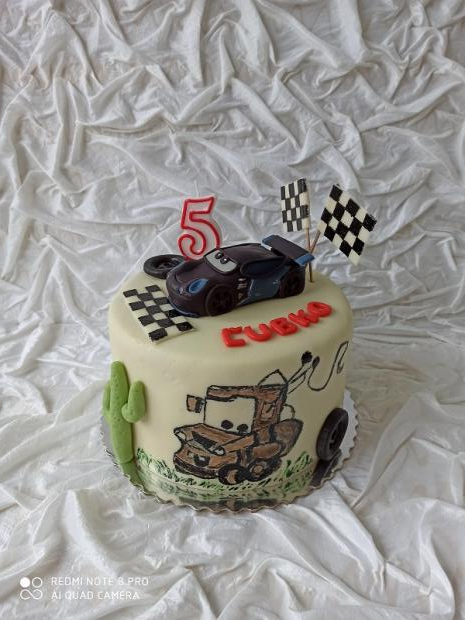 auto, torta, Torty autíčka, vláčiky, rozlozna, 1