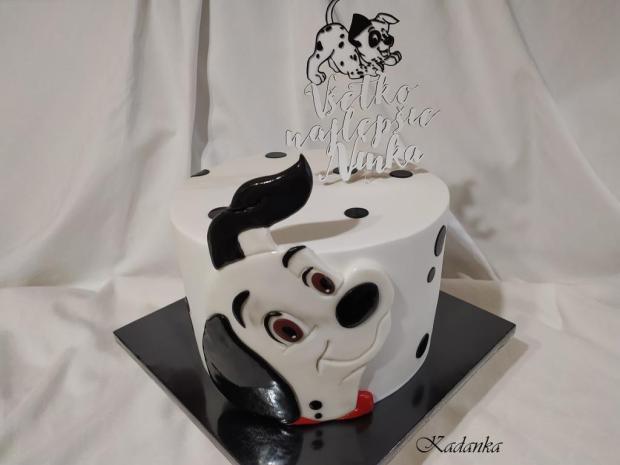 Dalmatinec, torta, Torty so zvieratkami, Kadanka, 1