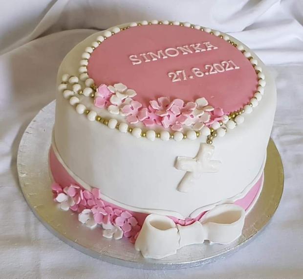 Torta k PSP pre Simonku., torta, Torty na cirkevné sviatky, Mariolka, 2