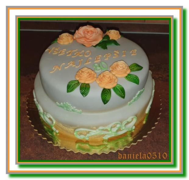 pre babičku, torta, Narodeninové torty, daniela0510, 1