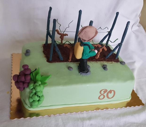 Pre vinohradníka., torta, Narodeninové torty, Mariolka, 2