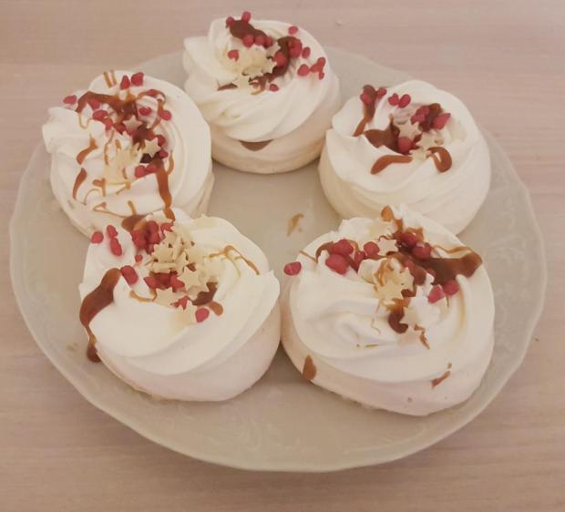 Mini Pavlovky., torta, Netradičné torty, Mariolka, 2