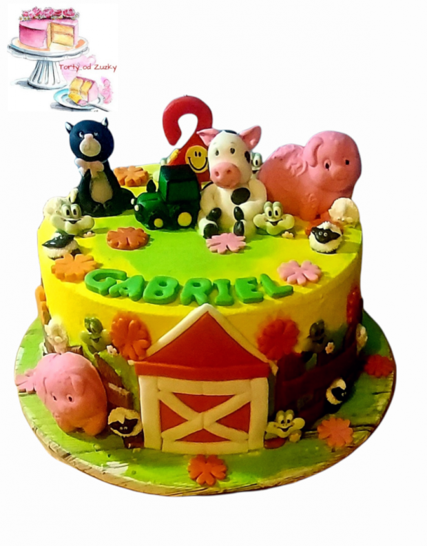 Farma, torta, Narodeninové torty, Zuzana Susnyáková, 1