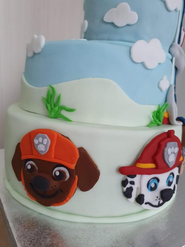 Tlapková patrola, torta, Rozprávkové torty, Rozprávková mama, 3