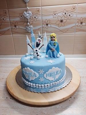 Na želanie s Elzou, torta, Rozprávkové torty, jarka22, 1