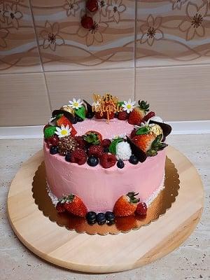 S ovocím, torta, Narodeninové torty, jarka22, 1