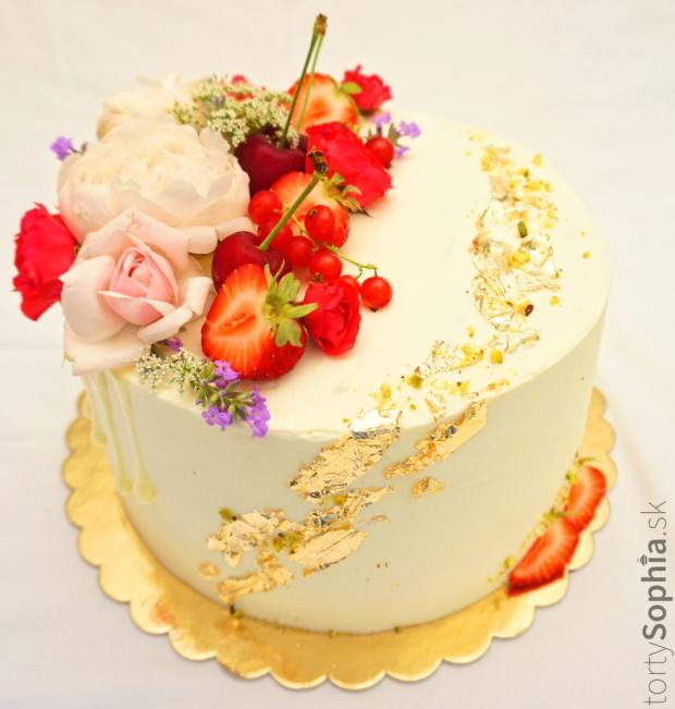 K výročiu, torta, Narodeninové torty, tortysophia.sk, 1