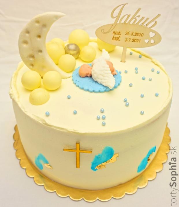 Krstinová, torta, Torty na krstiny, tortysophia.sk, 1