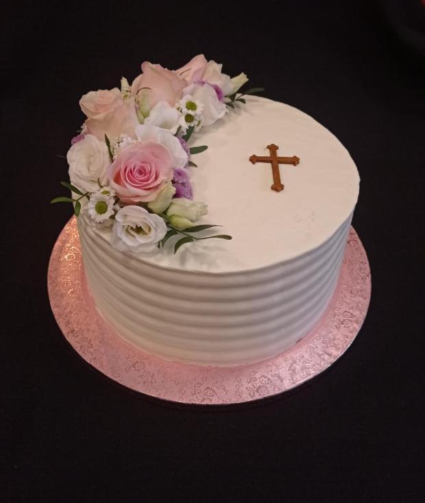 Krstinová tortička , torta, Torty na cirkevné sviatky, katka344, 1