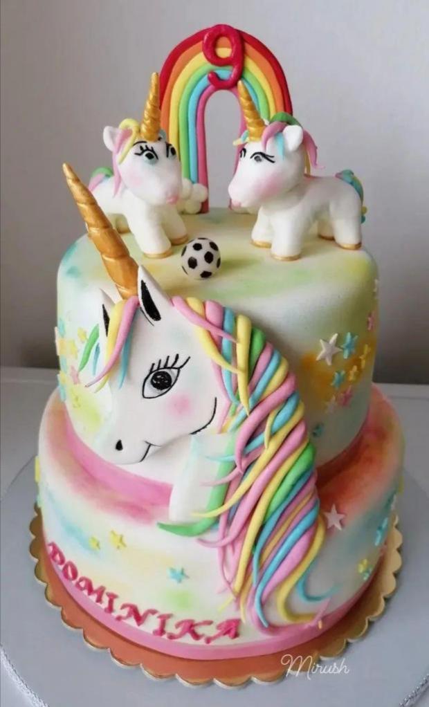 Torta jednorožce, torta, Rozprávkové torty, Mirush, 1