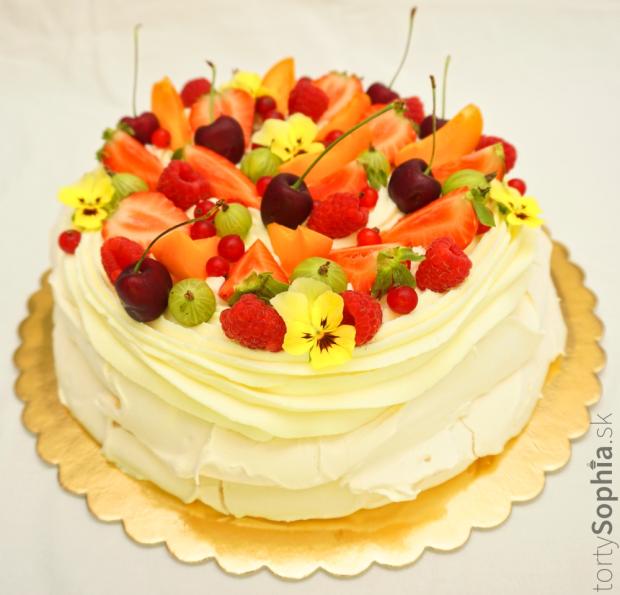 Pavlovečka trošku väčšia, torta, Netradičné torty, tortysophia.sk, 1