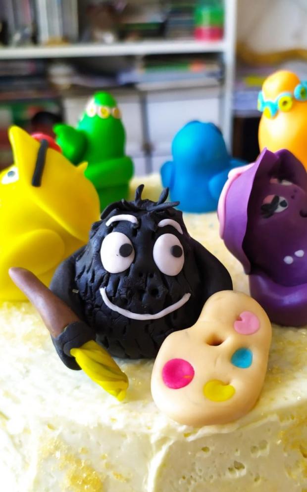 Barbapapa, torta, Rozprávkové torty, Cattys, 3