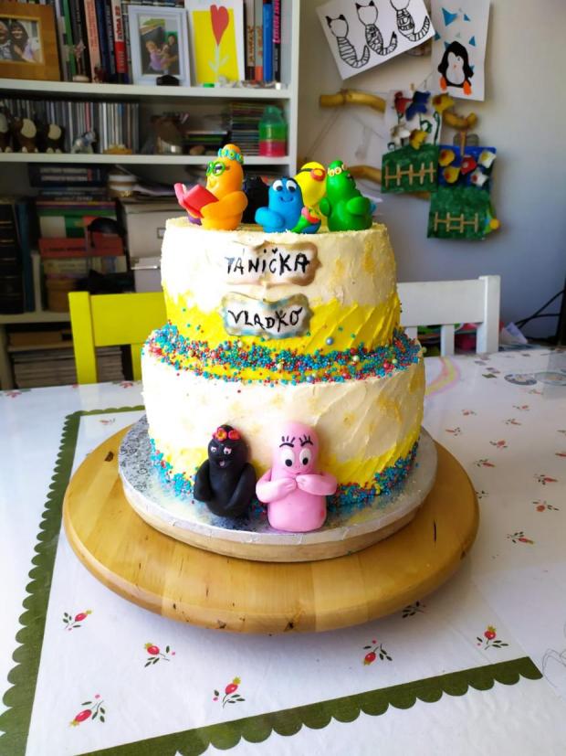 Barbapapa, torta, Rozprávkové torty, Cattys, 7