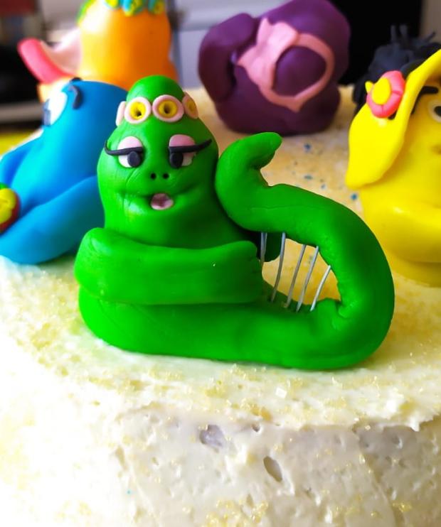 Barbapapa, torta, Rozprávkové torty, Cattys, 2