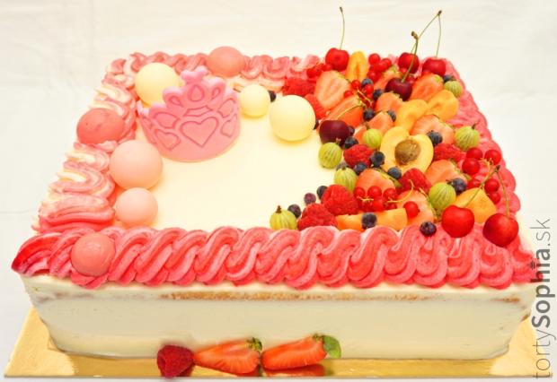 K narodeninám pre slečnu, torta, Narodeninové torty, tortysophia.sk, 1