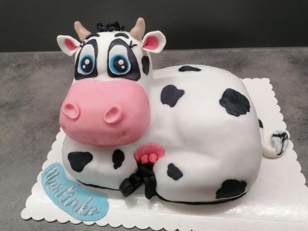 Kravička , torta, Torty so zvieratkami, lusy4, 1