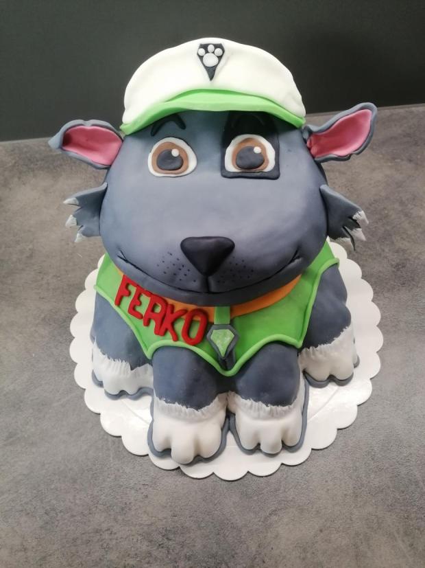 Tlapkáč , torta, Rozprávkové torty, lusy4, 1