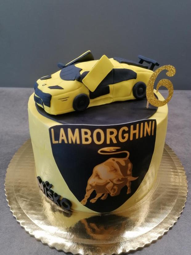 Lamborghini , torta, Torty autíčka, vláčiky, lusy4, 1