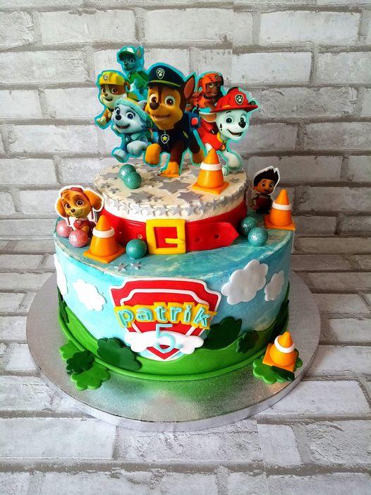 Tlapková patrolka, torta, Ostané torty pre deti, iveta02, 1
