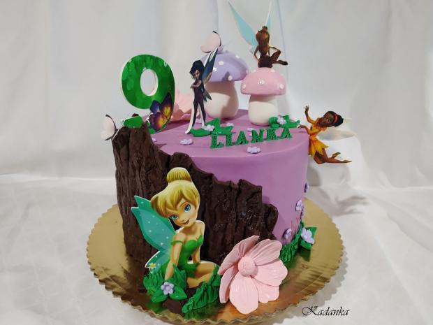Cililing alebo Zvonilka pre slečnu, torta, Torty pre dievčatá, Kadanka, 1