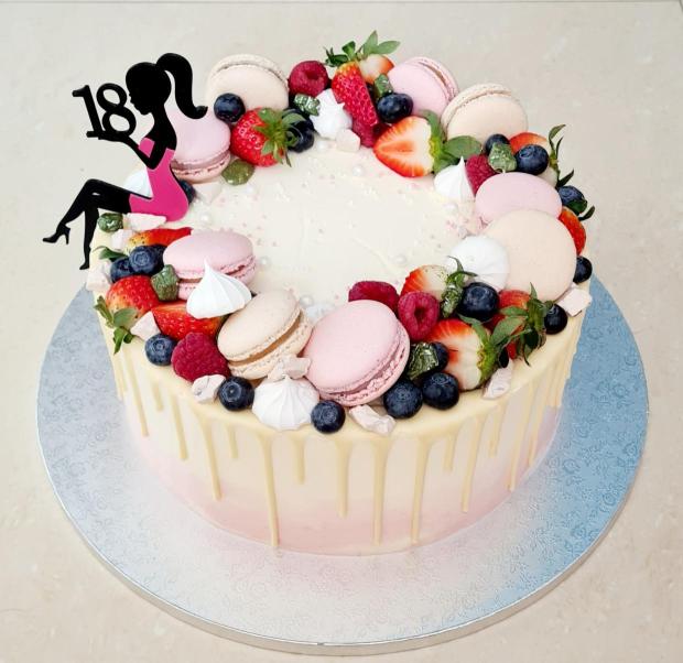Sladkých 18, torta, Narodeninové torty, Torty od Adriany, 1