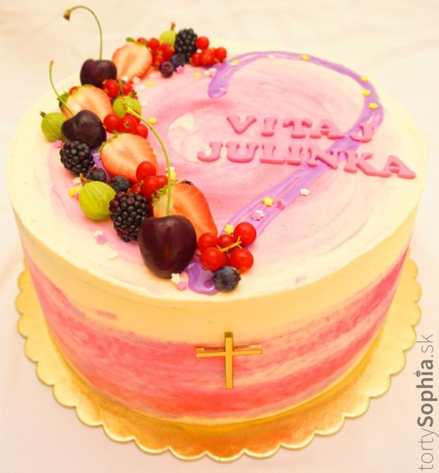 Krstinová, torta, Torty na krstiny, tortysophia.sk, 1