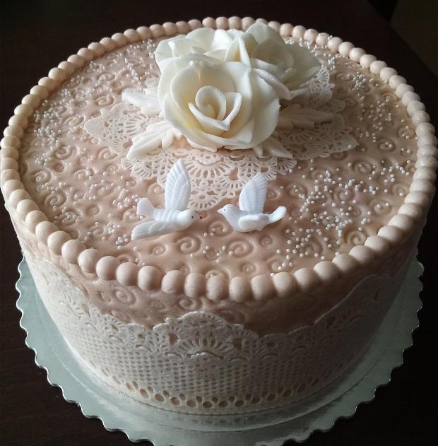 Na svadbu ako dar, torta, Svadobné torty, mariduka, 1