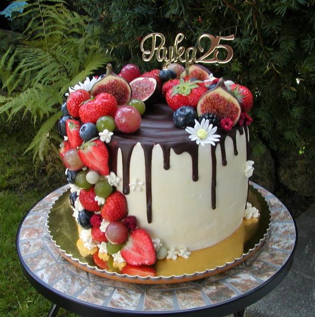 Ovocná pre Paulínku, torta, Narodeninové torty, babina 555, 1