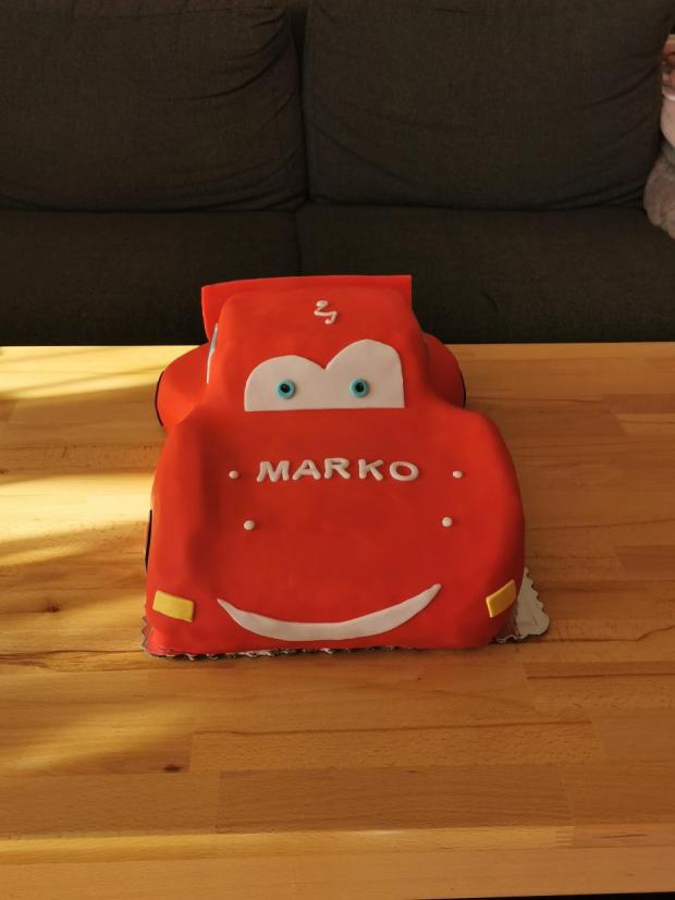 Car , torta, Torty autíčka, vláčiky, Kristínka Laššová Červeňanová, 1