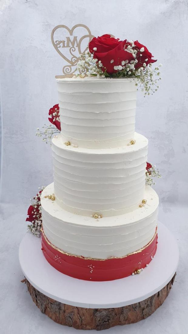 Svadobná torta, torta, Svadobné torty, Miriam 17, 4