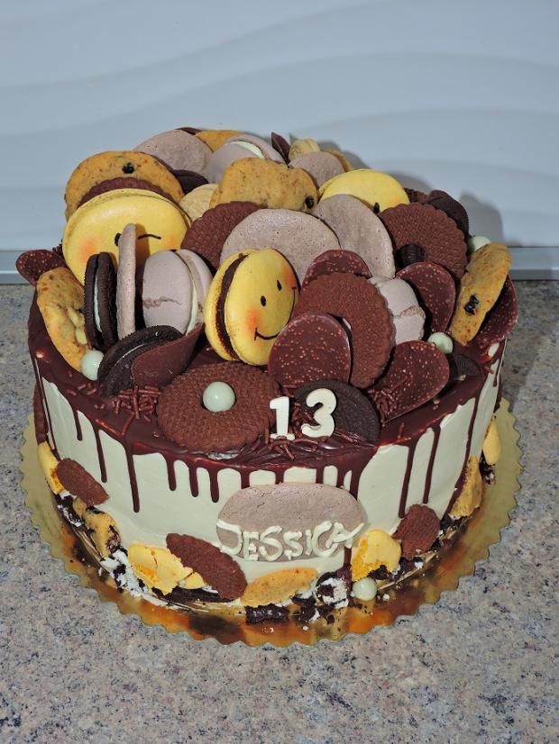 čoko oreo, torta, Torty pre dievčatá, Obertová Mária, 1
