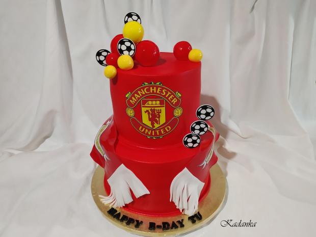 Manchester United FC, torta, Športové torty, Kadanka, 1