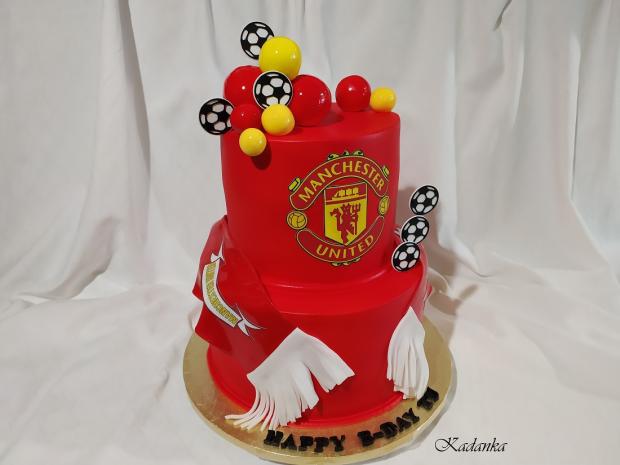 Manchester United FC, torta, Športové torty, Kadanka, 2