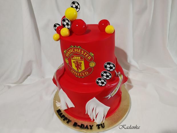 Manchester United FC, torta, Športové torty, Kadanka, 3