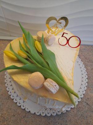 výročie, torta, Svadobné torty, Obertová Mária, 1