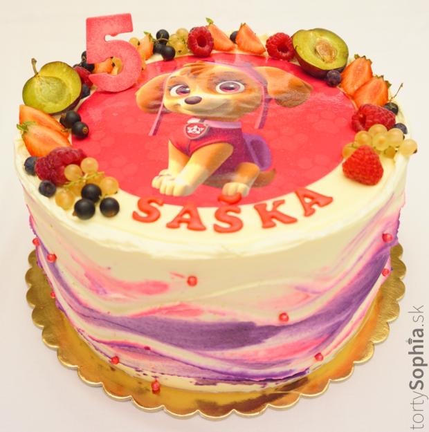 Paw Patrol, torta, Rozprávkové torty, tortysophia.sk, 1