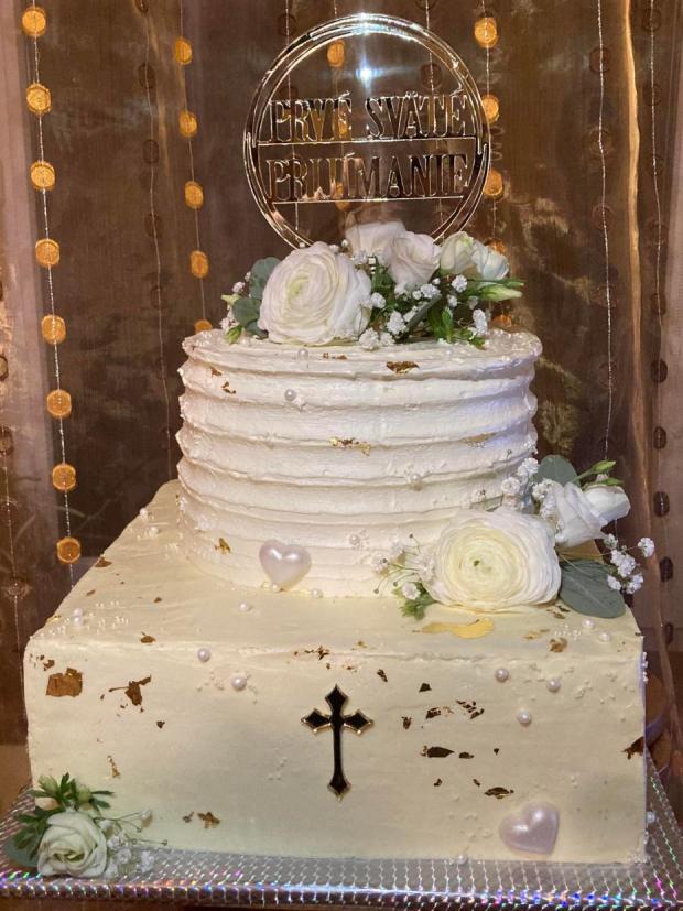 Prve svete primanie, torta, Torty na cirkevné sviatky, Elena z Detvy, 1