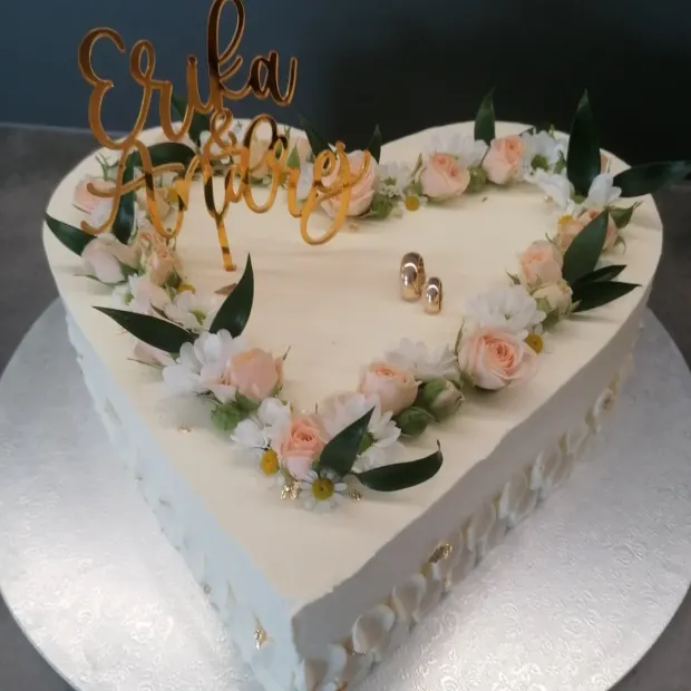 Svadobné srdiečko , torta, Svadobné torty, lusy4, 1