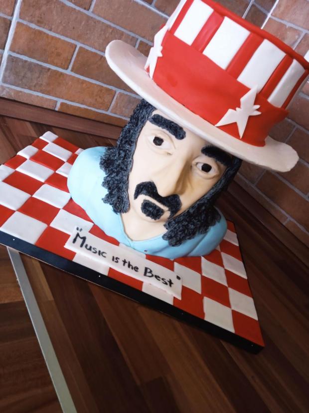 Frank Zappa, torta, Netradičné torty, Dortovy raj, 1