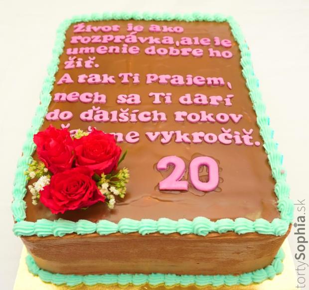 K narodeninám, torta, Narodeninové torty, tortysophia.sk, 1