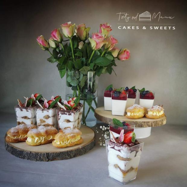 Paris brest, tiramisù, panna cotta, torta, Zákusky, Manu Sinoj, 1