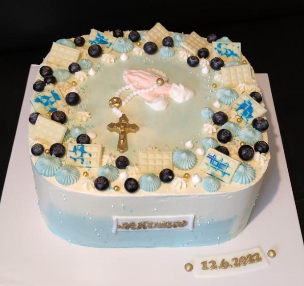 Torta na prvé sväté prijímanie, torta, Torty na cirkevné sviatky, KSlavka, 1