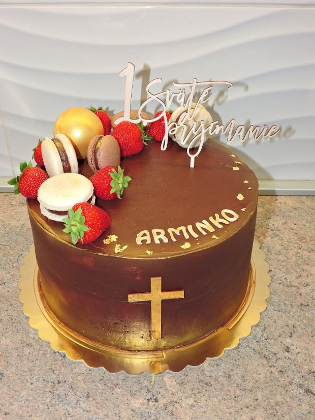 ganáž, torta, Torty na cirkevné sviatky, Obertová Mária, 1